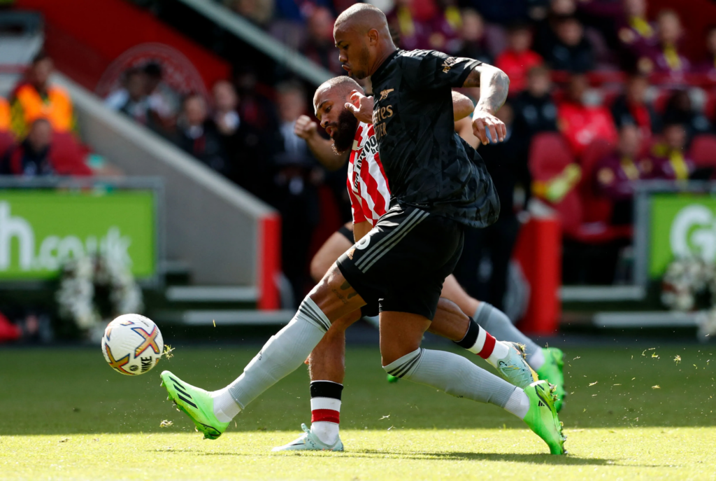 Gabriel Magalhaes Makes Fun Of Toney When The Brentford Star Had A Forgettable game following the England Call