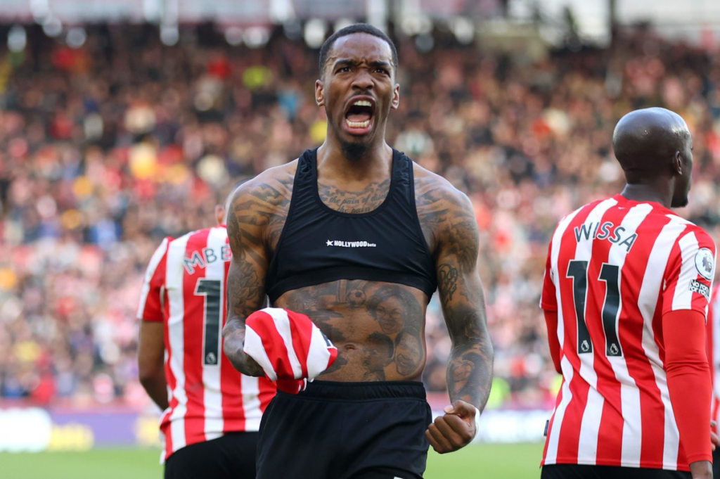 Gabriel Magalhaes Makes Fun Of Toney When The Brentford Star Had A Forgettable game following the England Call