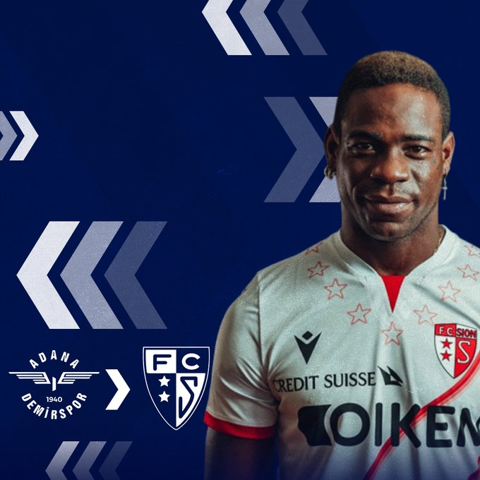 Mario Balotelli Seals €2.6m Sion Move To Make It 11th Career Club After Fighting With Coach Vincenzo Montella in Turkey