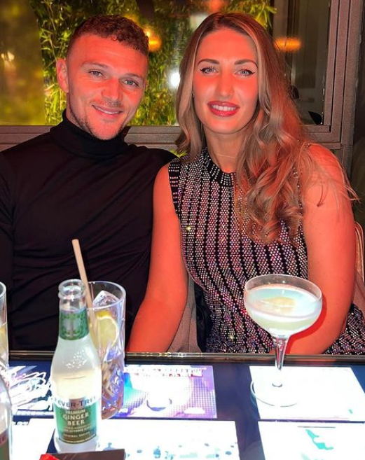 Kieran Trippier And His Wife Charlotte Had Family Time In Paris Ahead Of Manchester United Vs Newcastle Clash
