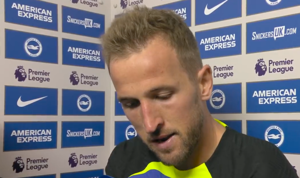 Harry Kane Could Not Hold Back Tears In Post Match Interview Over Death Of Coach Gian Piero Ventrone