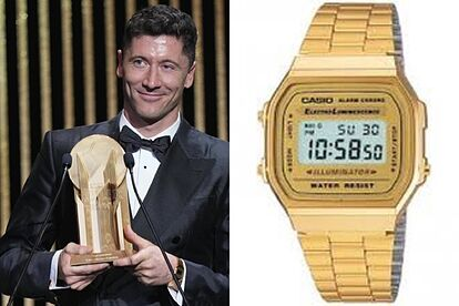 Karim Benzema Appeared With Class At The Ballon d’Or Ceremony As He Rocks £435k Richard Mille Watch While Robert Lewandowski Wears A £52 Casio Watch