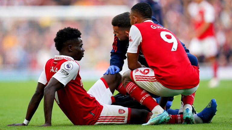 Bukayo Saka Is Another Player Set To Miss The FIFA World Cup In Qatar After Injury