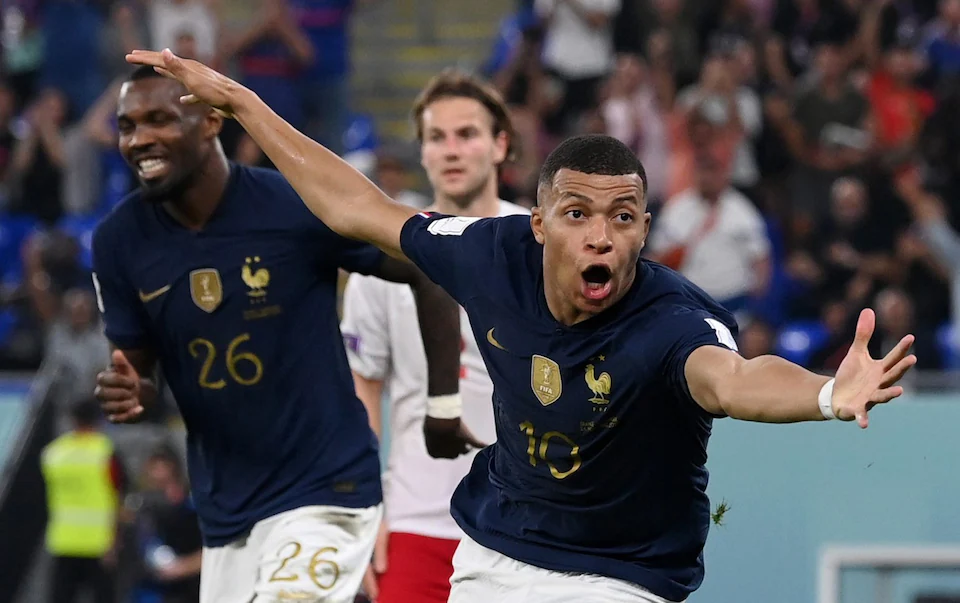 Kylian Mbappe Shines As France Beat Denmark To Qualify For Round 16 In Qatar