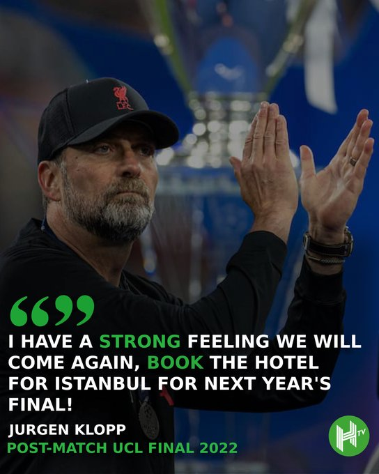 Jurgen Klopp Cannot Wait To Face Real Madrid As They Meet Again In Champions League Round Of 16