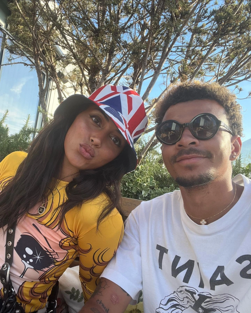 Dele Alli posts Adoring Instagram Message With Gorgeous Girlfriend Cindy Kimberly In Honor Of The Dutch Model's Birthday