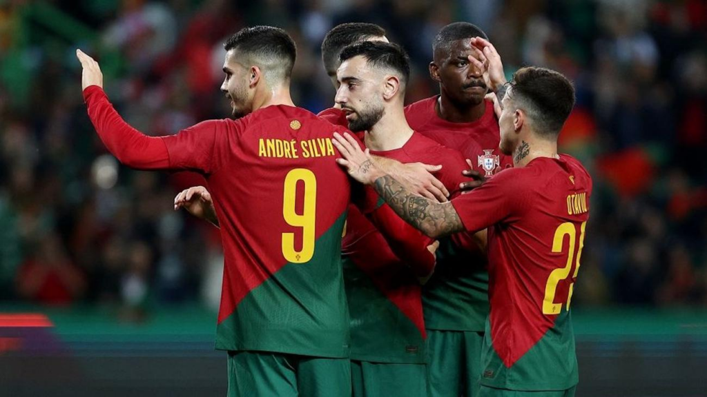 Bruno Fernandes With A Brace As Portugal Thrash Nigeria 4-0 In A Friendly Match