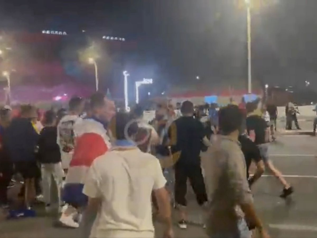 Argentina And Mexico Fans Clash In Qatar After Chanting "Fuck Messi" During The World Cup