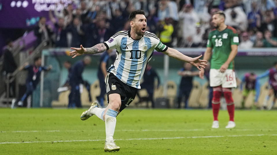 Lionel Messi confesses that Argentina's triumph over Mexico has relieved him of a "weight"