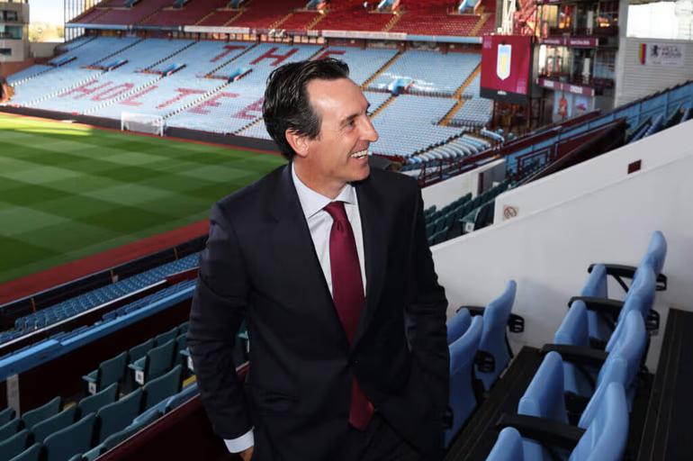 Unai Emery arrived at Aston Villa with big goals of winning trophies