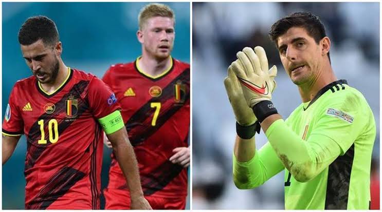 Eden Hazard and Thibaut Courtois Deny Conflict at Belgium Camp After falling Shamefully To Morocco 