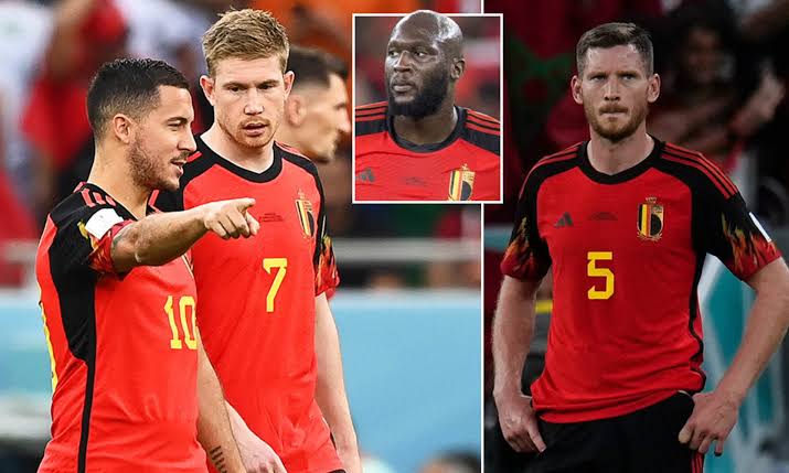 Eden Hazard and Thibaut Courtois Deny Conflict at Belgium Camp After falling Shamefully To Morocco 