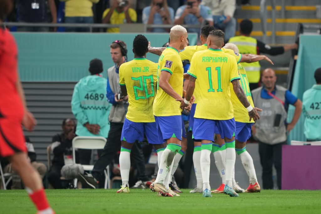 Brazil Thrashed South Korea 4-1 To Send The Asians Out Off The FIFA World Cup