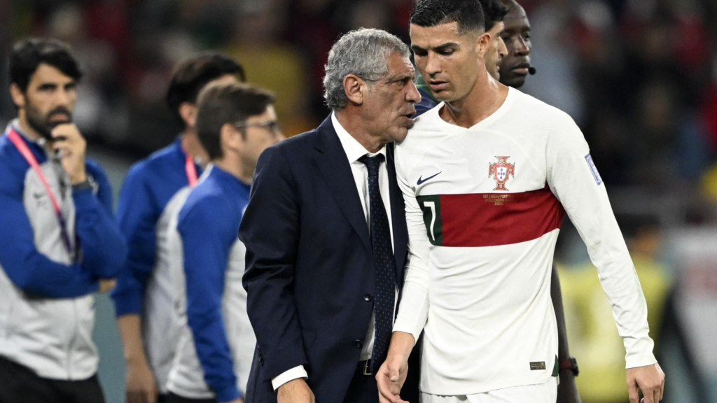 Luis Figo Blast Fernando Santos For Benching Cristiano Ronaldo Against Morocco After World Cup Exit