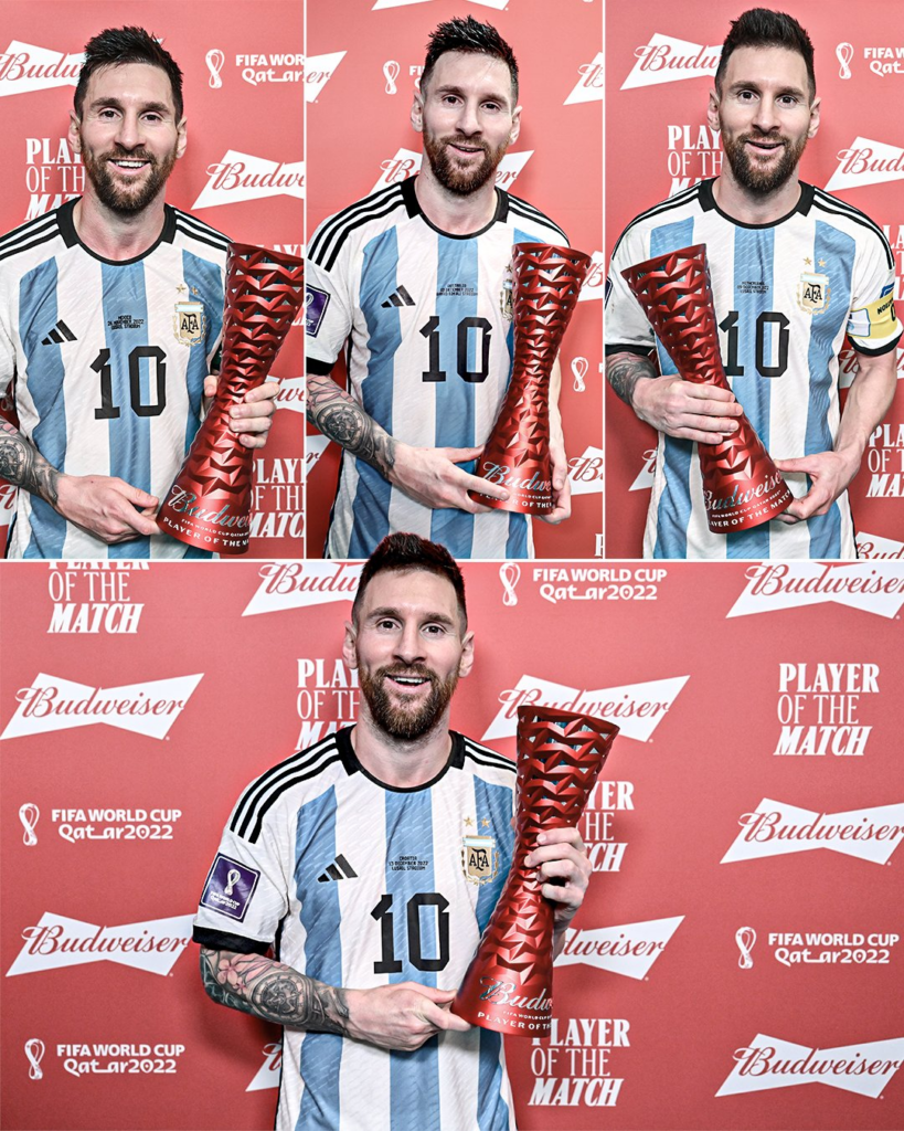 Lionel Messi Tops The List Of Players With Most Man Of The Match Award In FIFA World Cup