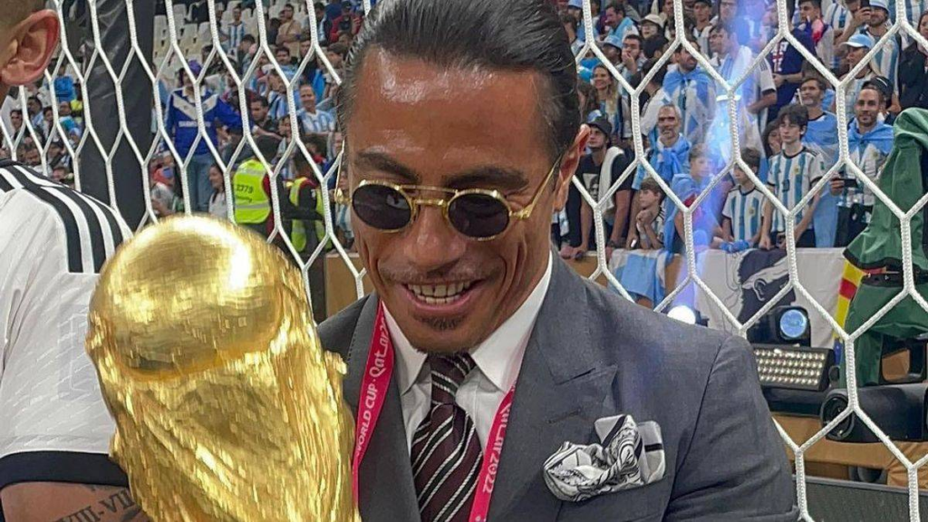 FIFA To Probe Into Salt Bae's "Undue Access" To The Field Following The Final And Holding of The World Cup Trophy