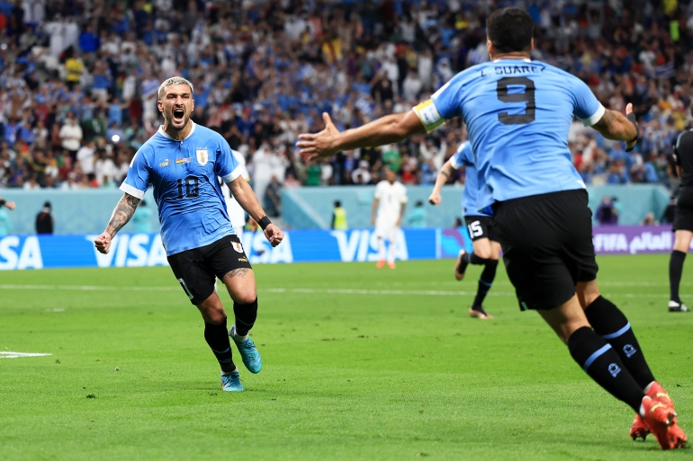 Uruguay Eliminate Ghana For The Second Time In The FIFA World Cup After A 2-0 Win
