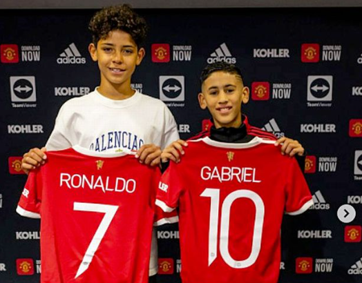 Cristiano Ronaldo Jr Abandons Manchester United Youth Team For Real Madrid After Fathers Contract Was Terminated By The Red Devils