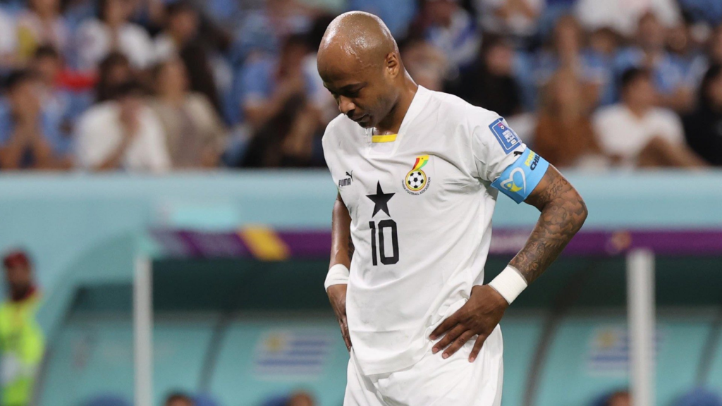 Andre Ayew Let His Daughter Down After Missing Penalty And She Passed Out Immediately
