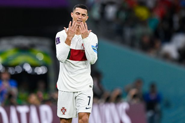 Cristiano Ronaldo has been named to the World Cup group stage's worst team