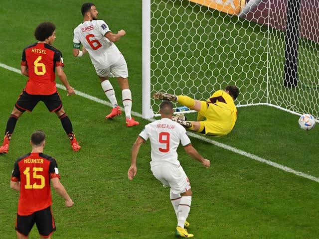 Morocco beat Belgium 2-0