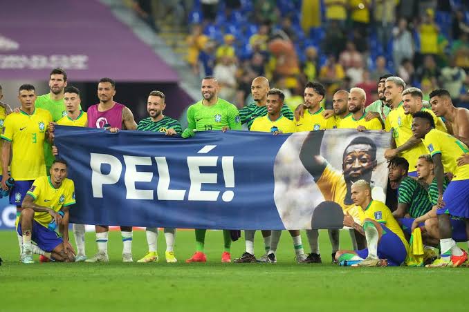 Captivating Images of Pele Surfaced in Brazil's 4-1 Victory Over South Korea 