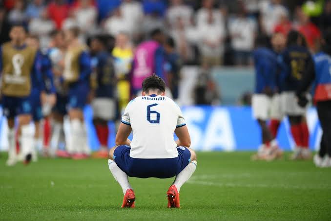 Harry Maguire didn't hold back when criticizing referee Wilton Sampaio following England's World Cup loss