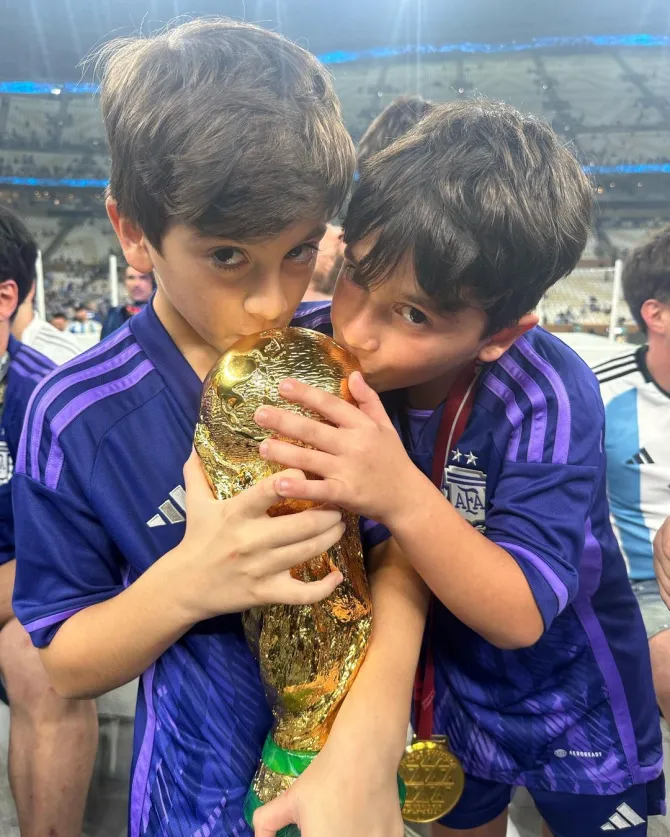 Lionel Messi's kids