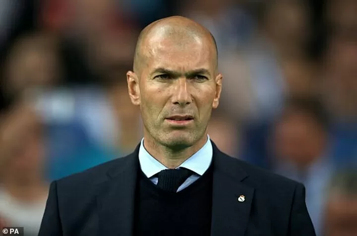 French football star Zidane