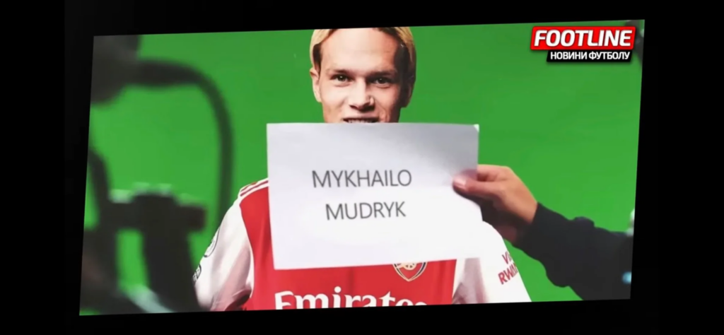 Mykhailo Mudryk Can't Wait To Be A Gunner As He Posts Pictures Of Himself In Arsenal Jersey