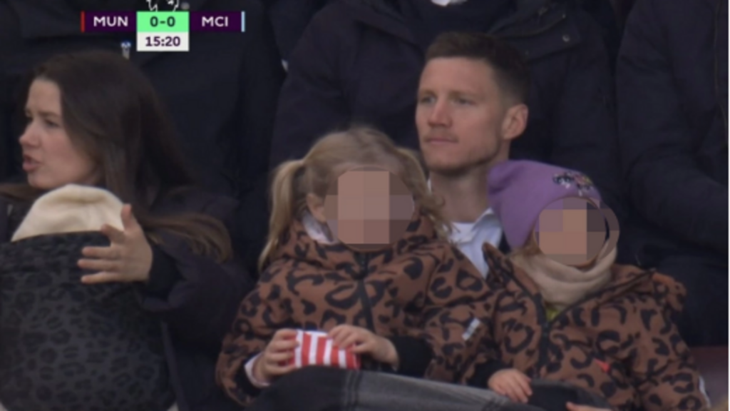 Wout Weghorst Watched From The Stands As Manchester United Beat Manchester City