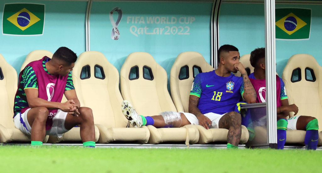 Gabriel Jesus shares Instagram post boasting Arsenal side as he hinted that he has stopped using crutches after World Cup injury