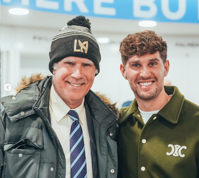 Manchester City Players Met With Movie Icon Will Ferrell
