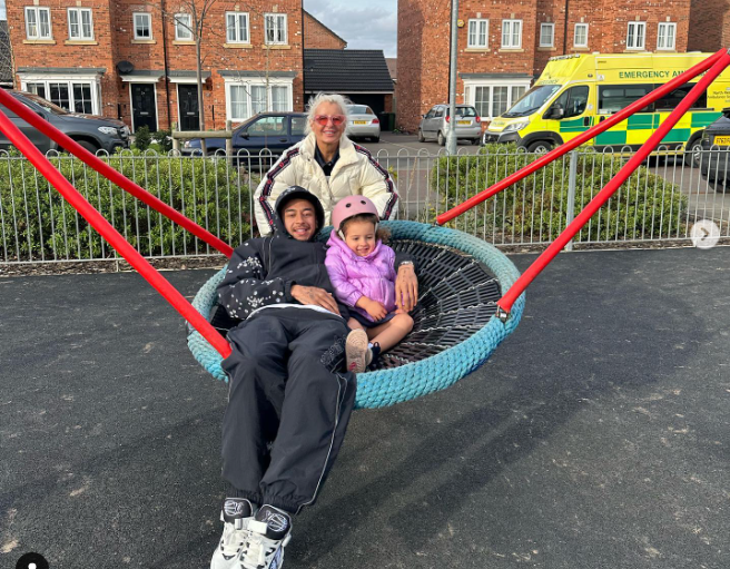 Jesse Lingard Having A Lovely Time Out With Partner Rebecca And Daughter Hope
