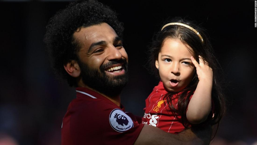 Mohamed Salah Enjoy A Funtime With His Daughter Makka