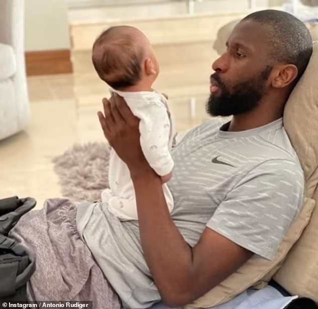 Antonio Rudiger Shares Lovely Pictures Of Him And His Daughter Aaliyah
