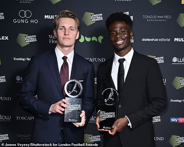 Bukayo Saka Bags London Football Awards Young Player Of The Year