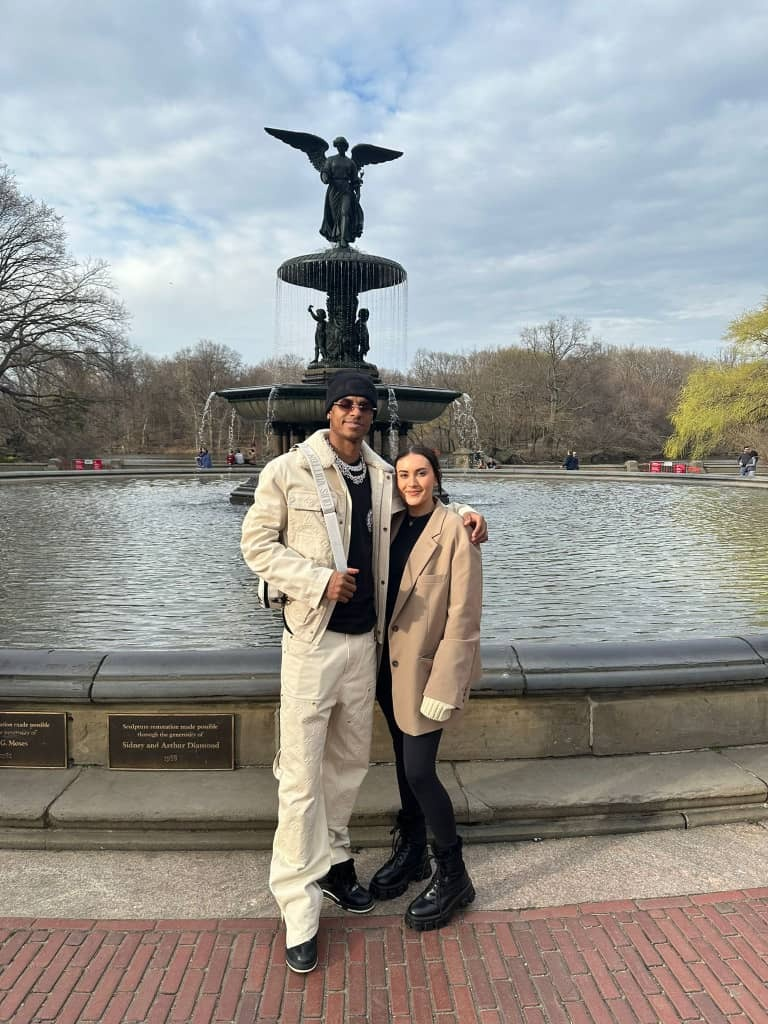 Marcus Rashford Enjoys USA Trip With Partner Lucia Loi