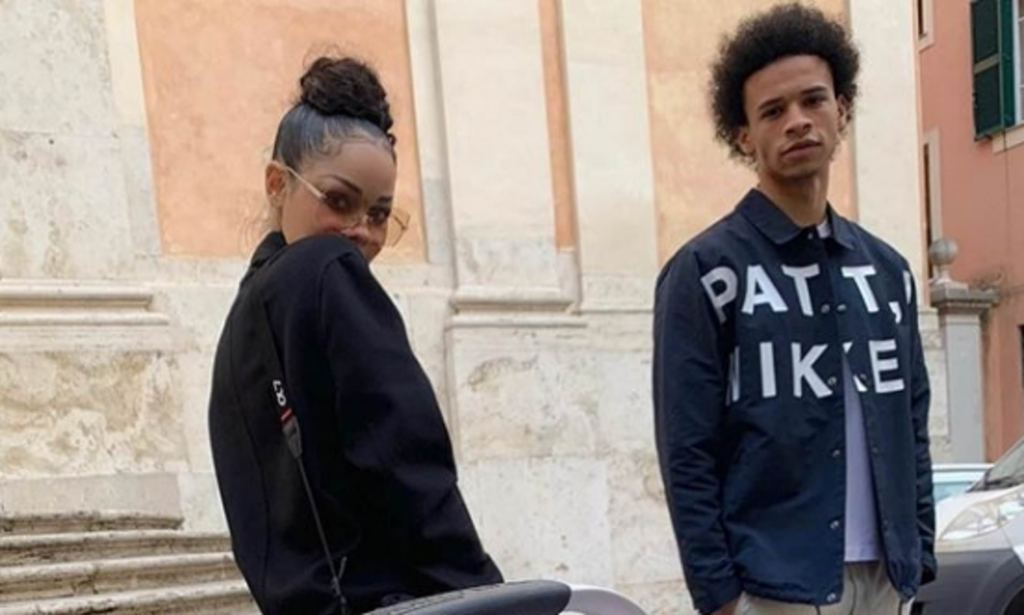 Leroy Sane Travels Between Munich And London Just To See His Wife Candice Brook