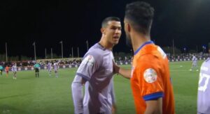 Ronaldo against Al-Feiha