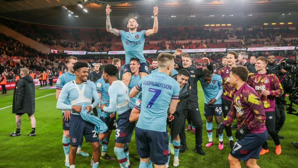 Burnley secured promotion to the Premier League at the first time of asking 