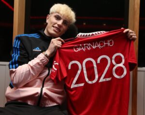 Alejandro Garnacho penned a 5-year-contract with Manchester United on the 28th of April