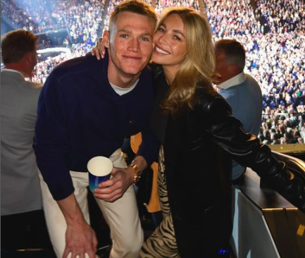 Scott McTominay Enjoy Night Out With Lover Cam Reading