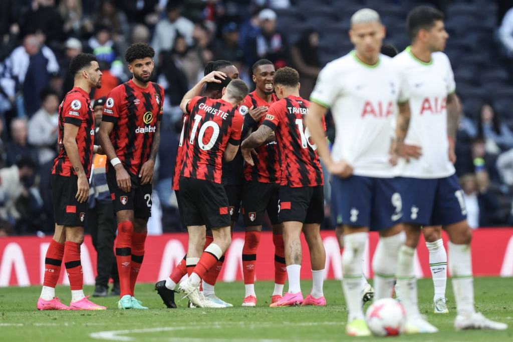 Bournemouth Came From Behind To Beat Tottenham Hotspur 3:2