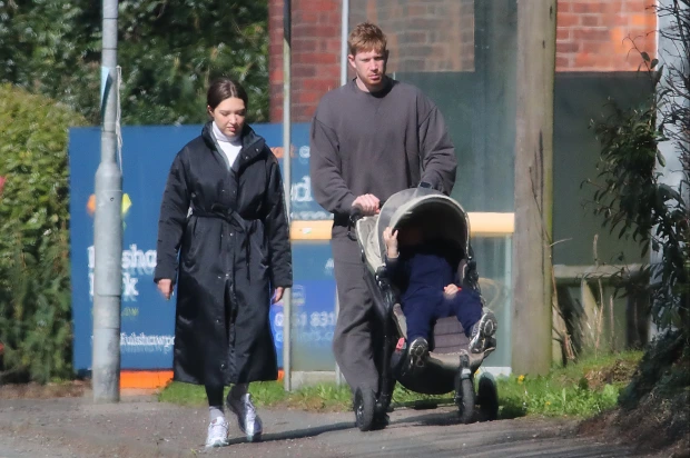 Kevin De Bruyne Takes Cheshire Stroll With His Wife Michele
