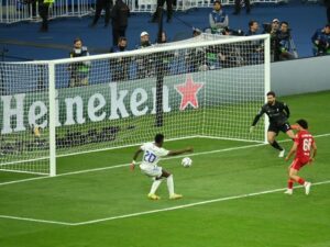 Vinicius goal against Liverpool in the final