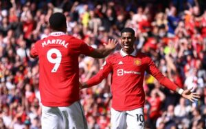 Anthony Martial and Marcus Rashford Bromance for Manchester United