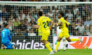 Chukwueze against Real Madrid