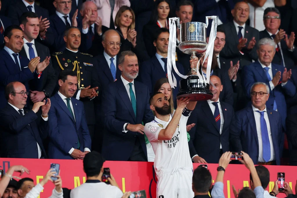 Karim Benzema joins Marcelo as Real Madrid's most-decorated player after winning his 25th trophy with the club