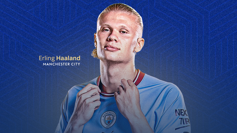 Erling Haaland has been named the Football Writers’ Association Footballer of the Year!